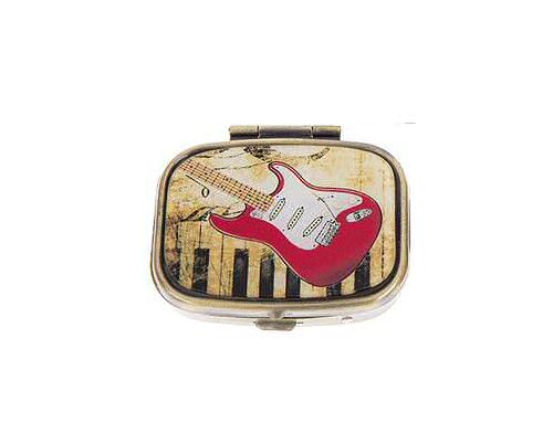 Pill Box Double Section Red Rock Guitar